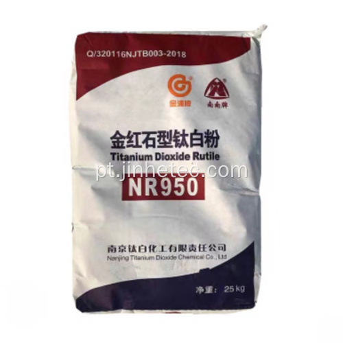 Nannan Titanium Dióxido Rutile N950 NR960 para revestimento